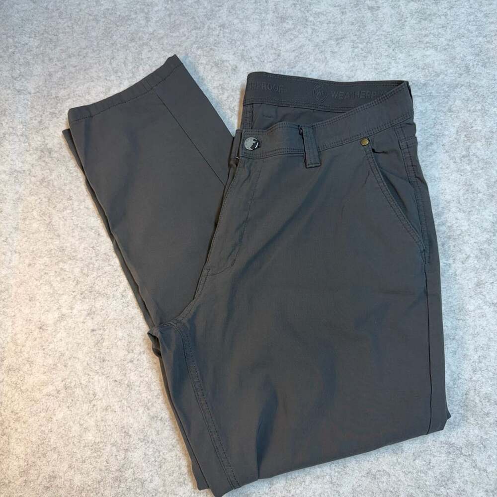 Weatherproof Pants Gray Stretch Hiking Utility